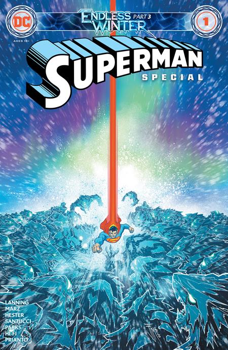 SUPERMAN ENDLESS WINTER SPECIAL #1 (ONE SHOT) CVR A FRANCIS MANAPUL (ENDLESS WINTER) - Comicbookeroo Australia
