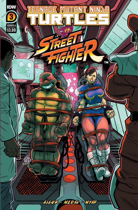 TMNT VS STREET FIGHTER #3 (OF 5) CVR A MEDEL - Comicbookeroo Australia