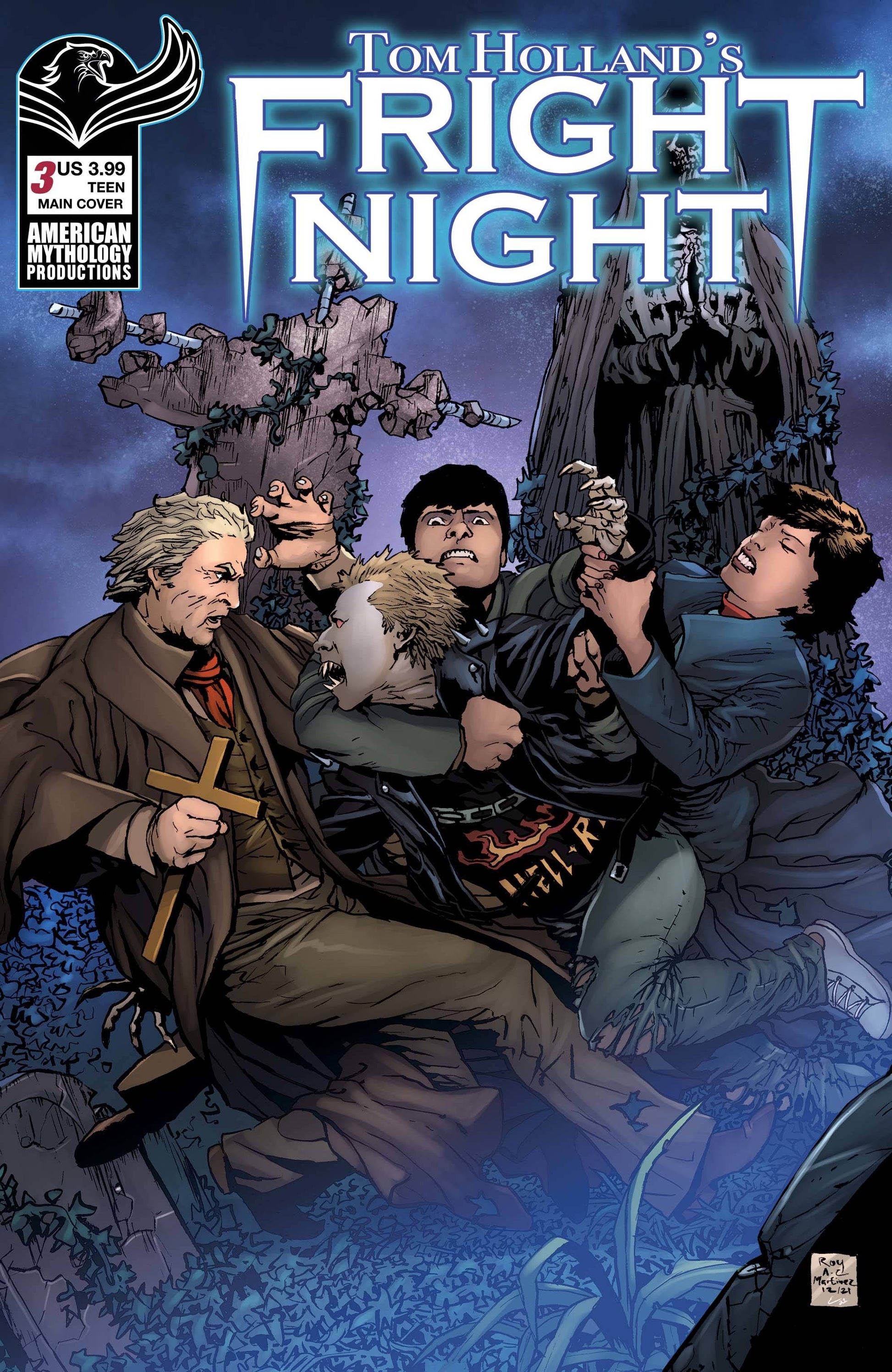 TOM HOLLANDS FRIGHT NIGHT #3 CVR A MARTINEZ (Backorder, Allow 3-4 Weeks) - Comicbookeroo Australia