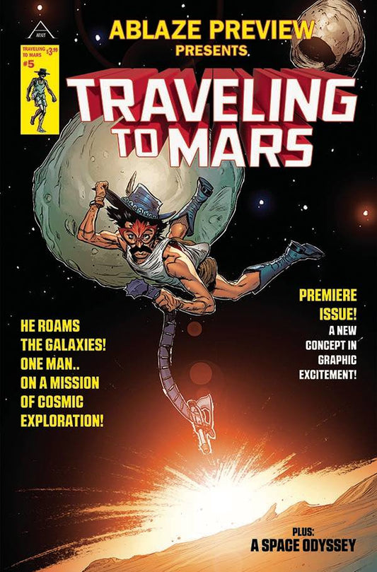 TRAVELING TO MARS #5 CVR D MCKEE HOMAGE (MR) (12 Apr Release) - Comicbookeroo Australia