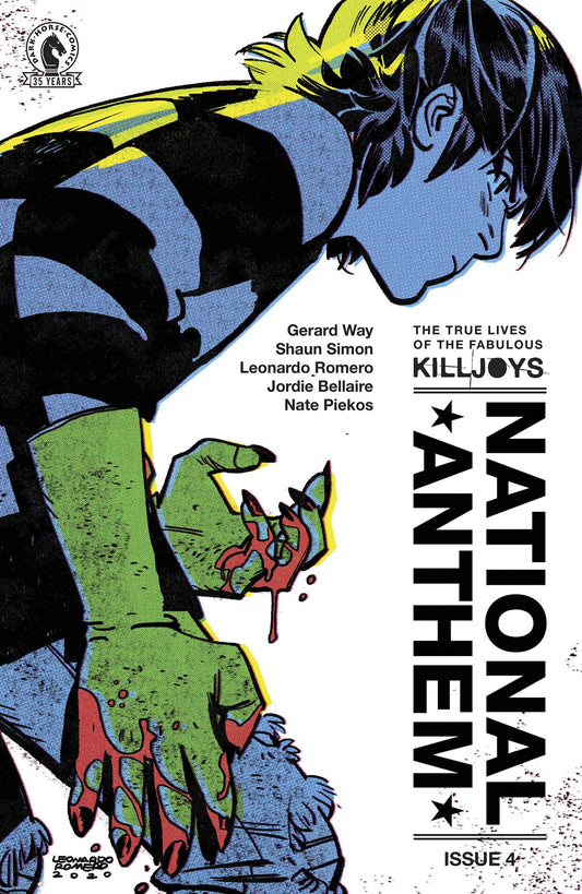 TRUE LIVES FABULOUS KILLJOYS NATIONAL ANTHEM #4 CVR A ROMERO - Comicbookeroo