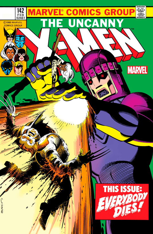 UNCANNY X-MEN #142 FACSIMILE EDITION (Backorder, Allow 2-3 Weeks)