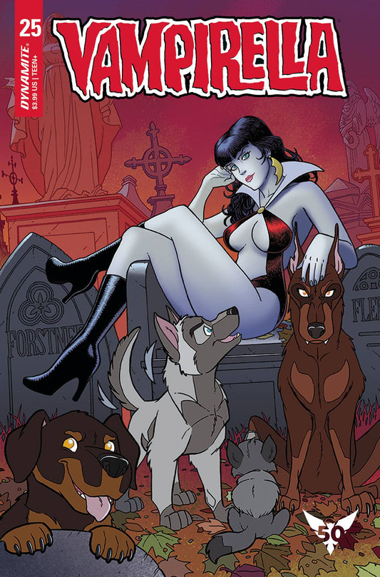 VAMPIRELLA #25 CVR ZB FOC BONUS FLEECS & FORSTNER (Backorder, Allow 4-5 Weeks) - Comicbookeroo