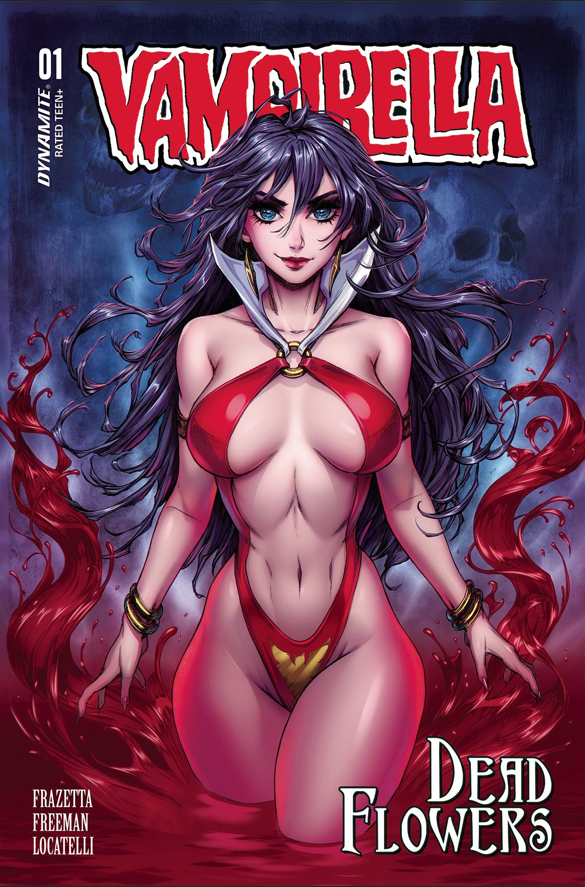 VAMPIRELLA DEAD FLOWERS #1 (OF 4) CVR B TURNER (04 Oct Release) - Comicbookeroo Australia