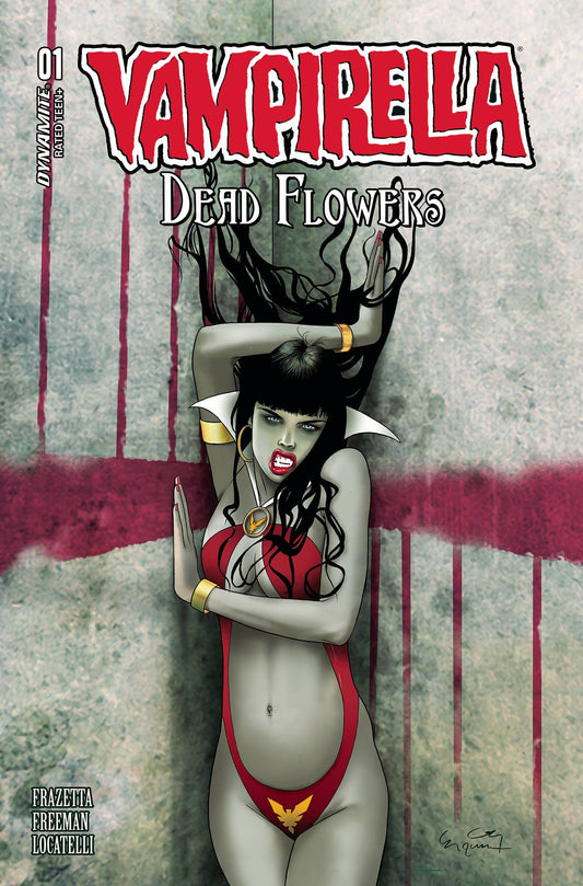 VAMPIRELLA DEAD FLOWERS #1 (OF 4) CVR C GUNDUZ (04 Oct Release) - Comicbookeroo Australia