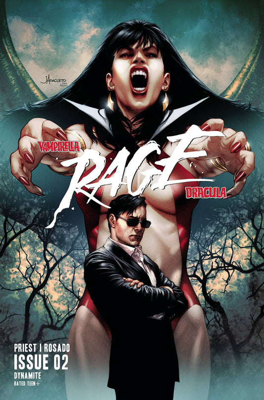 VAMPIRELLA DRACULA RAGE #2 CVR D ANACLETO (27 Sep Release) - Comicbookeroo Australia