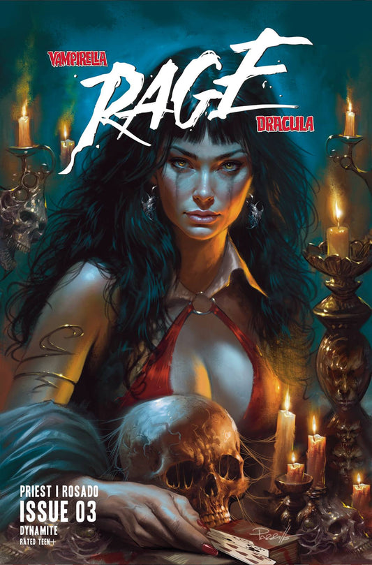 VAMPIRELLA DRACULA RAGE #3 CVR A PARRILLO (Backorder, Allow 3-4 Weeks)