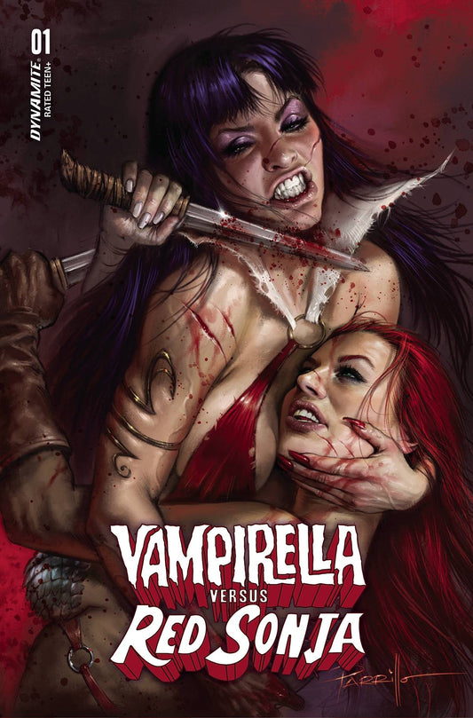 VAMPIRELLA VS RED SONJA #1 CVR A PARRILLO - Comicbookeroo Australia