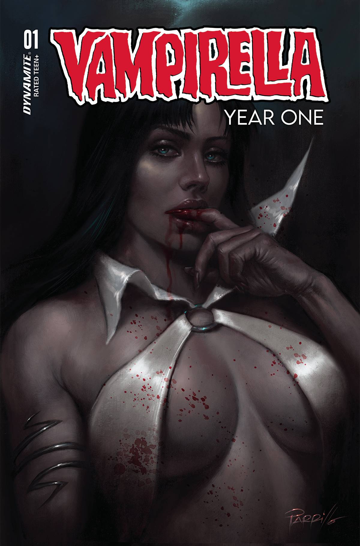 VAMPIRELLA YEAR ONE #1 CVR B PARILLO (Backorder, Allow 3-4 Weeks) - Comicbookeroo Australia