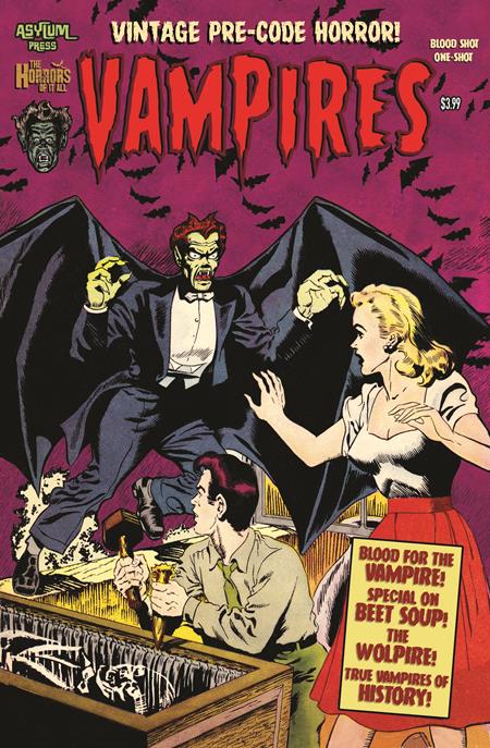 VAMPIRES BLOOD SHOT (ONE SHOT) CVR A SID CHECK - Comicbookeroo Australia