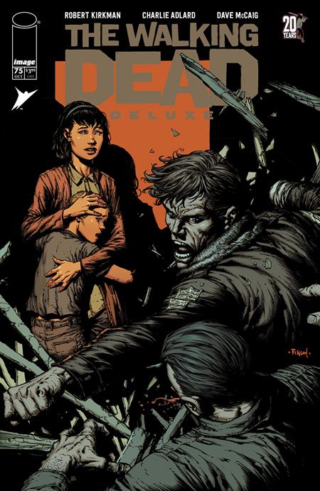WALKING DEAD DELUXE #75 CVR A DAVID FINCH AND DAVE MCCAIG (MR) (25 Oct Release) - Comicbookeroo Australia
