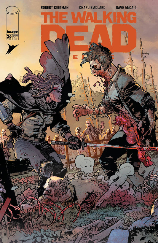 WALKING DEAD DLX #26 CVR C BRESSAN & LUCAS (MR) - Comicbookeroo Australia