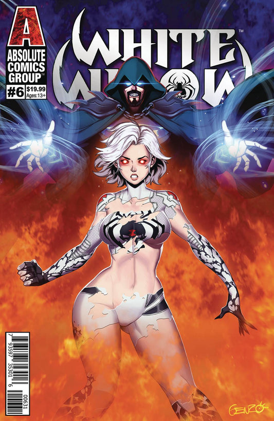 WHITE WIDOW #6 CVR C GENZOMAN WRAPAROUND LENTICULAR (RES) (Backorder, Allow 3-4 Weeks) - Comicbookeroo Australia