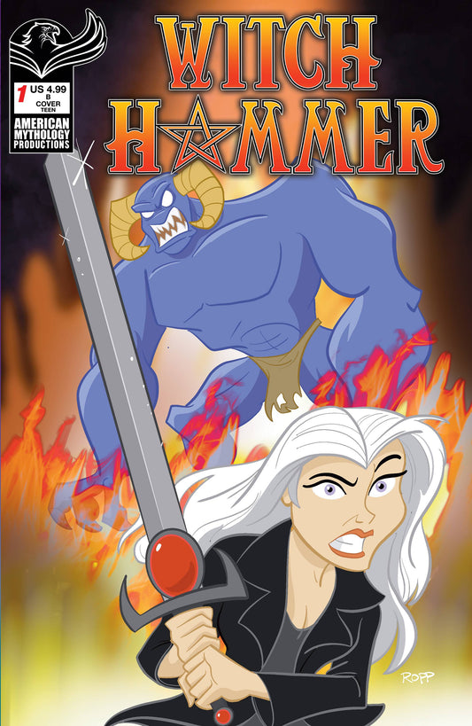 WITCH HAMMER #1 CVR B ROPP ANIMATED (11 Oct Release) - Comicbookeroo Australia