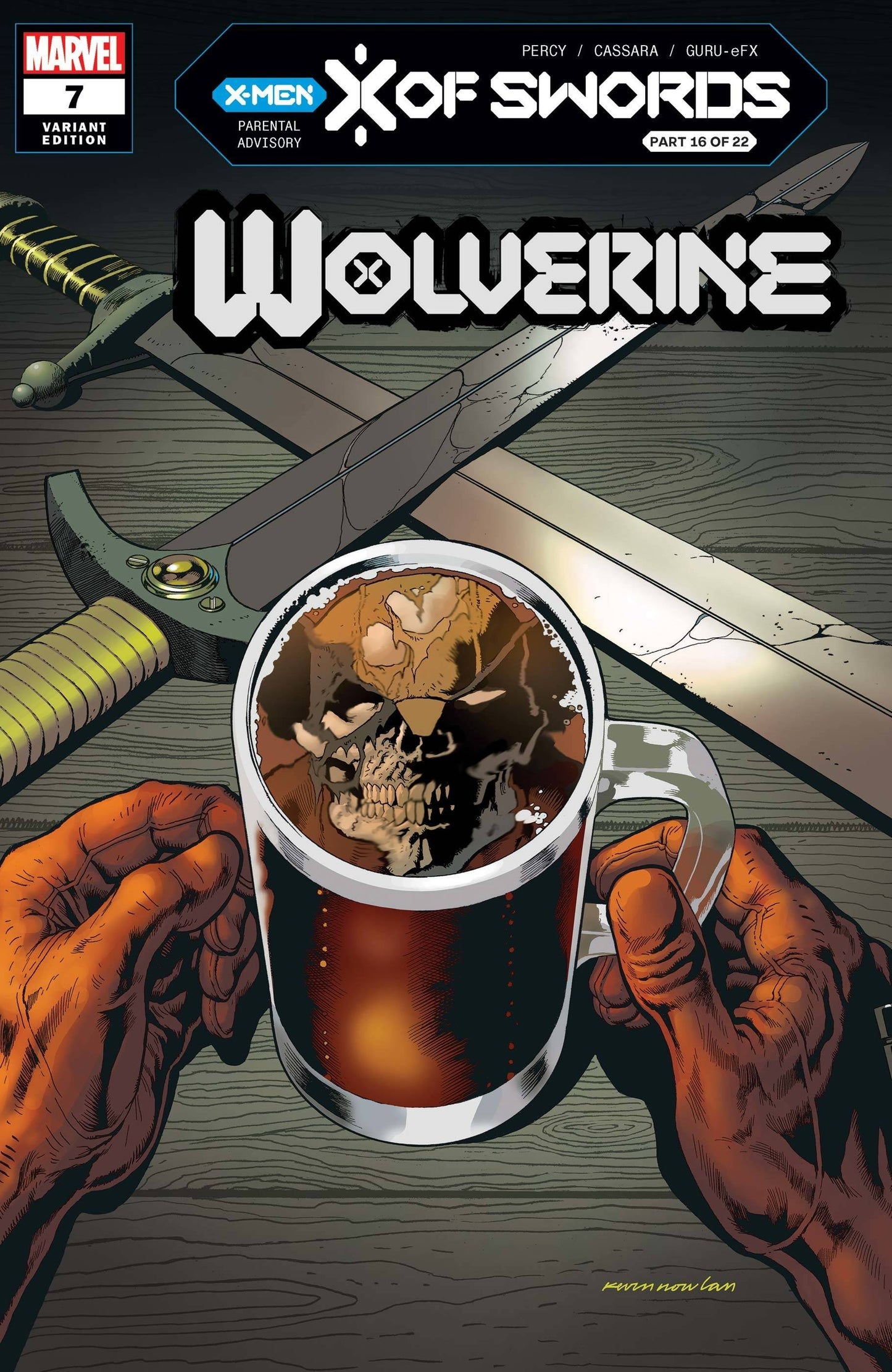 WOLVERINE #7 NOWLAN VAR XOS - Comicbookeroo Australia