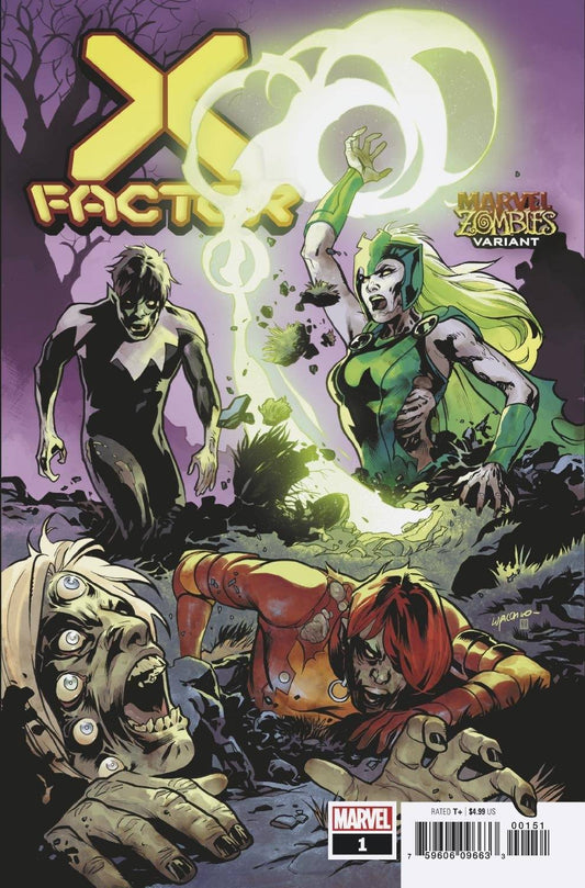 X-FACTOR #1 LUPACCHINO MARVEL ZOMBIES VAR - Comicbookeroo Australia