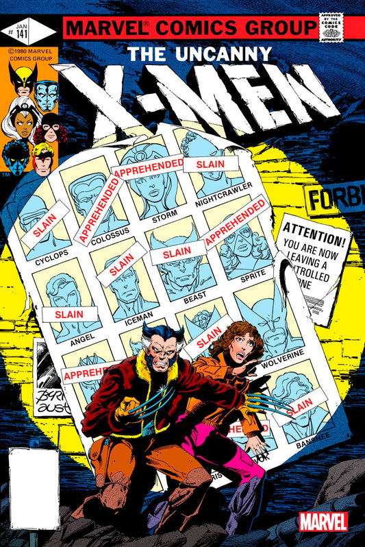 X-MEN (1963) #141 FACSIMILE EDITION (22 Nov) (Backorder, Allow 2-3 Weeks)