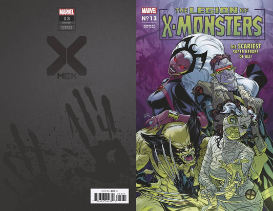 X-MEN (2019) #13 DAUTERMAN LEGION X-MONSTERS HORROR VAR XOS - Comicbookeroo