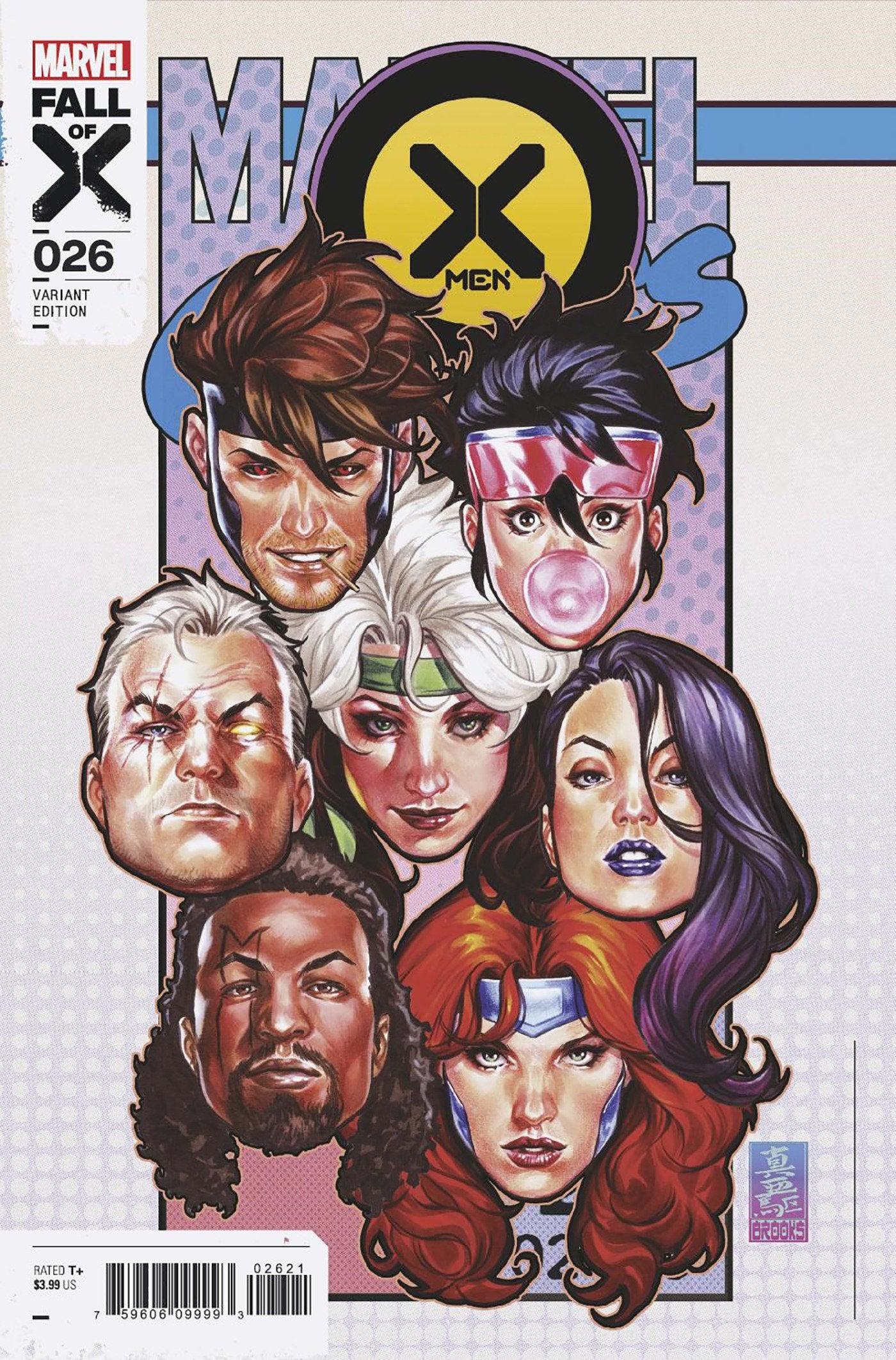 X-MEN #26 MARK BROOKS CORNER BOX VAR - Comicbookeroo Australia