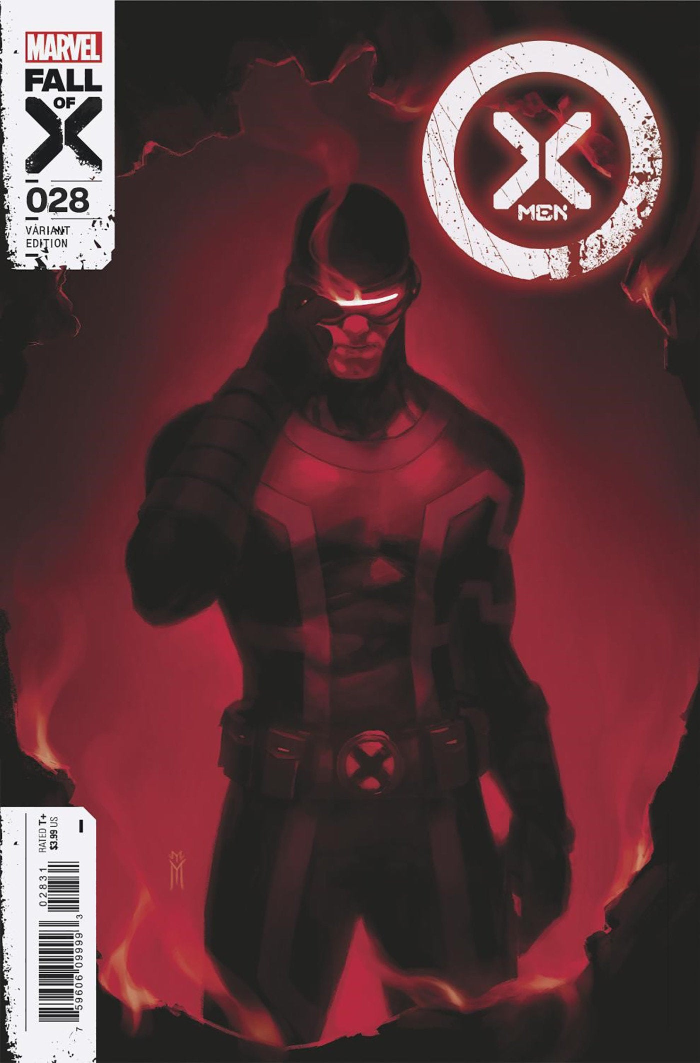 X-MEN #28 MIGUEL MERCADO CYCLOPS VAR (01 Nov Release) - Comicbookeroo Australia