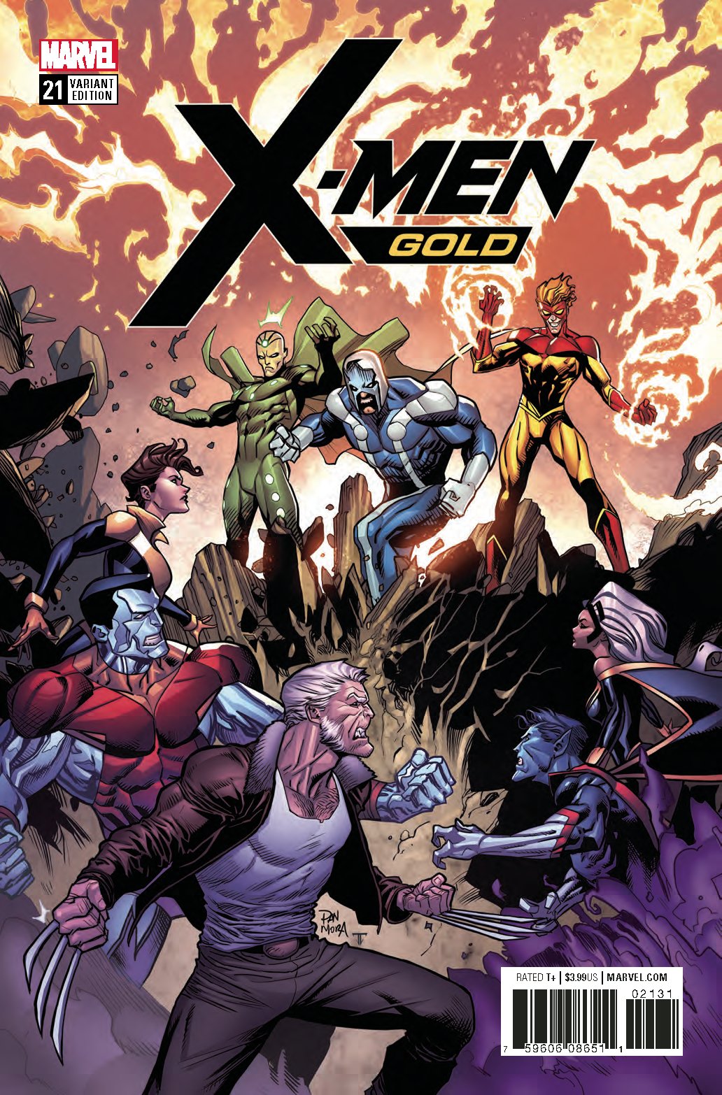 X-MEN GOLD #21 1:15 MORA INCV LEG - Comicbookeroo Australia