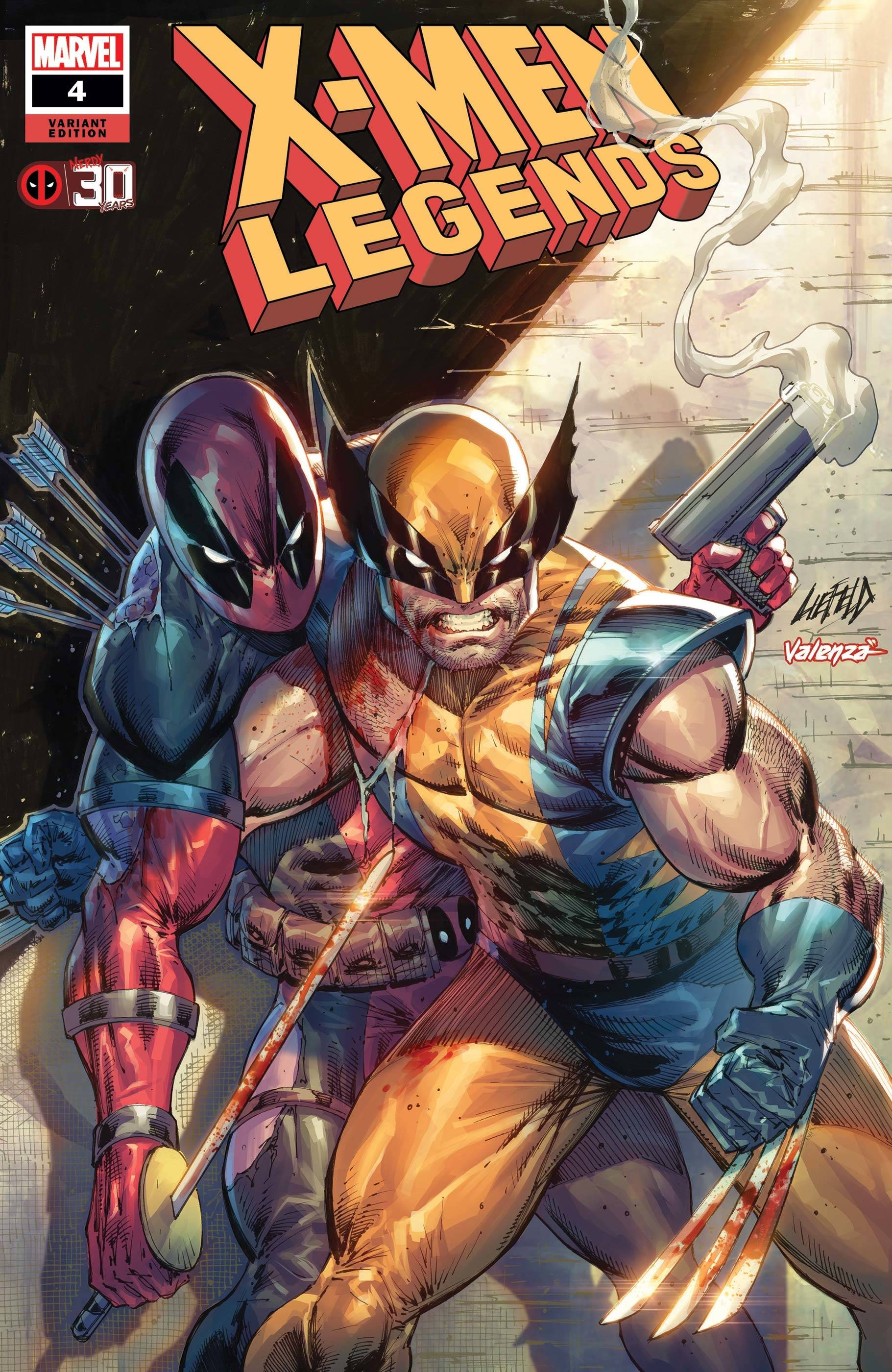 X-MEN LEGENDS (2021) #4 LIEFELD DEADPOOL 30TH VAR - Comicbookeroo Australia