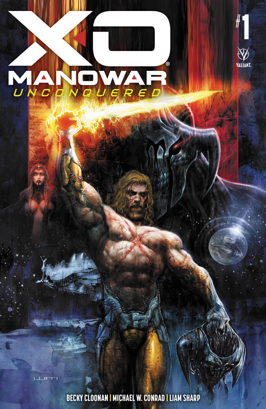 XO MANOWAR UNCONQUERED #1 CVR E BLANK VAR (MR) (Preorder) - Comicbookeroo Australia